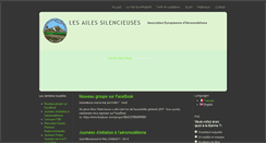 Desktop Screenshot of ailes-silencieuses.fr